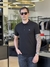 Polo Lacoste Masculina Piquet Slim Strech Black - URBANMENSSTORE