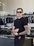 T-shirt Diesel T- Diegor Black Bordada