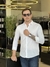 Camiseta Básica Calvin klein Branca CK Monocromatico - comprar online