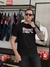 T-shirt Diesel Black Estampa Emborrachada - comprar online