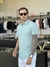 Camisa Reserva Manga Curta Verde Claro Logo Monocromático - URBANMENSSTORE