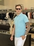 Polo Reserva Azul Turquesa Logo Monocromático - comprar online