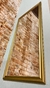 Espelho Moldura de madeira em dourado - comprar online