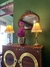 Par de Luminária ''Puccino'' no estilo Art nouveau em bronze na internet