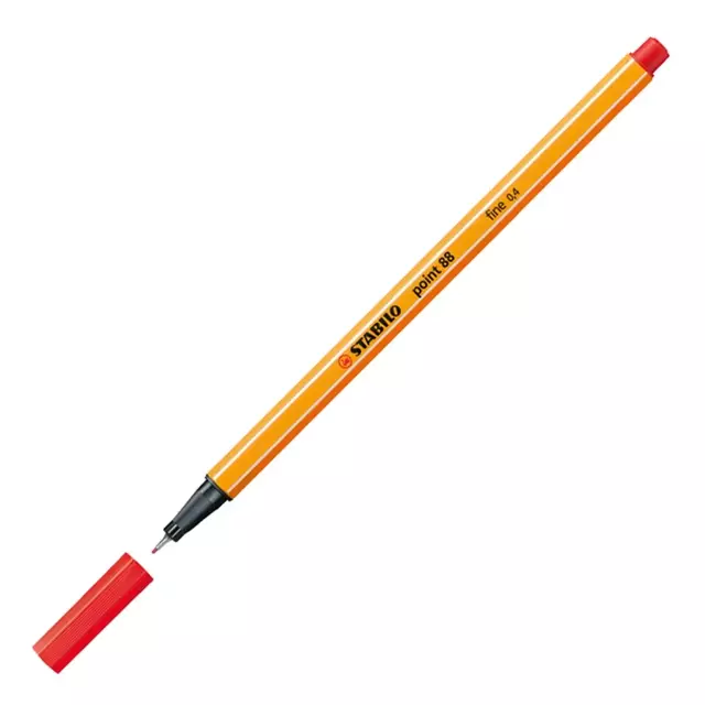 MICRIFIBRA STABILO MICROFIBRA STABILO POINT 88 ROJO 40