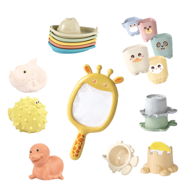 Set de Baño Baby Favorite: Animales, Formas y Barcos