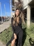vestido metalic Zara - tienda online