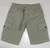 BERMUDA MASCULINA INFANTO JUVENIL SARJA BEGE elástico bolso cargo 1250 - comprar online