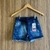 SHORTS FEMININO INFANTO JUVENIL TRANCOSO RIBANA AZUL 1812 - comprar online