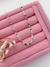 Pulseira Riviera Colorida Baguete Banhada a Prata