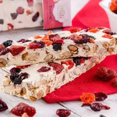 TORRONE DE FRUTAS VERMELHAS 90G - comprar online
