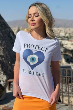 T-Shirt Protect Azul