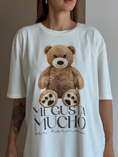T-Shirt Urso Oversized