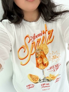 T-Shirt Aperol Oversized - Dona Fina Concept