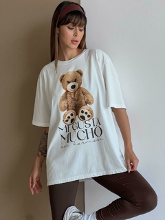 T-Shirt Urso Oversized - comprar online