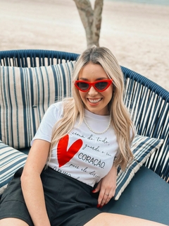 T-Shirt CORAÇÂO na internet