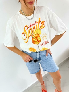 T-Shirt Aperol Oversized na internet