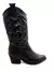Bota Savage Texana Mujer GZ8 Cuero Caña Larga Bordada - tienda online