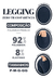 Legging Poliamida Premium Zero Transparência - loja online