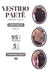 Vestido Paetê Frente Única Preto - loja online