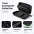 UGREEN ESTUCHE ORGANIZADOR PARA DISCO DURO EXTERNO DE 2.5