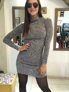 VESTIDO DE LANILLA POLERA