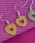 Brinco doce amarelo
