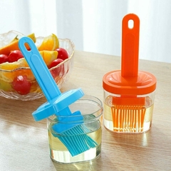 CONTENEDOR CON PINCEL DE SILICONA - comprar online