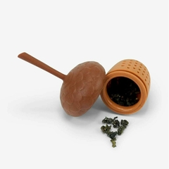 INFUSOR DE SILICONA CON FORMA DE BELLOTA - tienda online