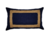 Coleção Casual – Capa Almofada Baguete Azul Marinho 0.50cm x 0.30cm - loja online