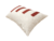 Coleção Casual – Capa Almofada Baguete Cru Natural e Terracota 0.50cm x 0.30cm