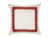 Coleção Casual – Capa Almofada Cru Natural e Terracota 45cm x 45cm - Fio & Arte 