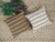 Coleção Havana – Capa de Almofada Cru Natural e Caramelo 45cm x 45cm
