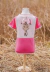 Camiseta Rosa Girafinha