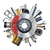 ABRACADEIRA CONEXAO TURBINA MOTOR