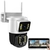 Camera Externa Ip a Prova D'água Wifi Dupla 2 Em 1 com Visao Noturna C/ Infravermelho monitor - comprar online