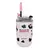 COPO NEO C/CANUDO 300ML VAQUINHA - comprar online