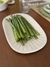 Plato rectangular Stripes