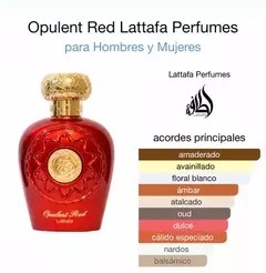 Lattafa Opulent Red - comprar online
