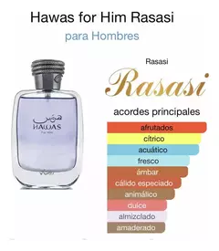 Rasasi Hawas en internet