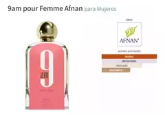 Afnan 9Am Pour Femme - comprar online
