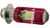 FOCO LED P/MOTO H6 ROJO DC 10-95V 12W
