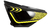 CUBIERTA LATERAL IZQUIERDA NEGRO/AMARILLO FT150S