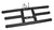 DEFENSA TUBO METALICO NEGRO CG125,FT125 SKU: ENDEF0055