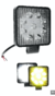 FARO LED CUADRADO FIJO ESTROBO LUZ BLANCO AMBAR SKU FAL27CWY