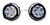 FAROS LED PARA MOTO FARO DE LED PARA MOTOCICLETA, 6 LED CON ALTA BAJA Y ESTROBO, CON CUARTO EN RGB, CARCAZA DE ABS SKU FALM14