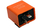 FLASH DESTELLADOR SIN SONIDO CUADRADO 12V NARANJA// SKU FLADES0001N