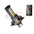 FOCO LED PARA MOTO FOCO DE LED, H4 , LED COB, 4 DIFERENTESFUNCIONES, CUERPO PLATA