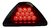 PLAFON DE LED ROJO 12 LEDS