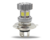FOCO DE FARO LED H4 LUZ BLANCA SEIS LADOS CARCASA PLATA